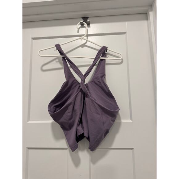 Lululemon Align Keyhole Halter Tank Top Purple Ash 14 - Picture 4 of 5